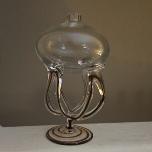 Josefina Krosno Blown Glass Jellyfish Oil Lamp